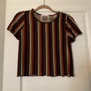 Crop top short sleeve $8 OBO